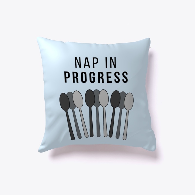 Nap in Progress | Spoons Pillow