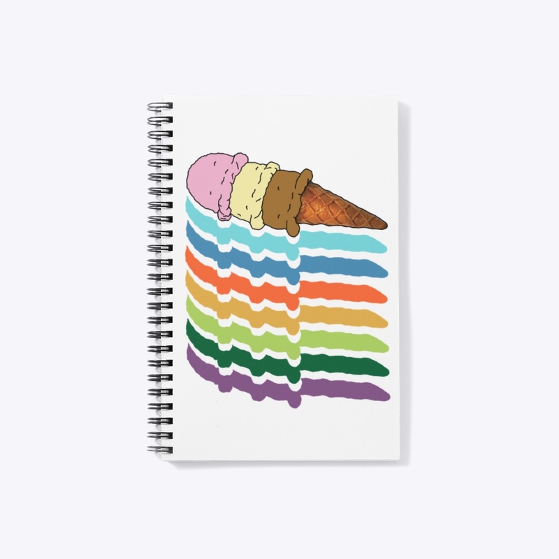 Ice Cream Cone Rainbow