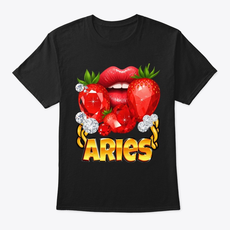 Lips Gold Chain Aries Birthday Gift