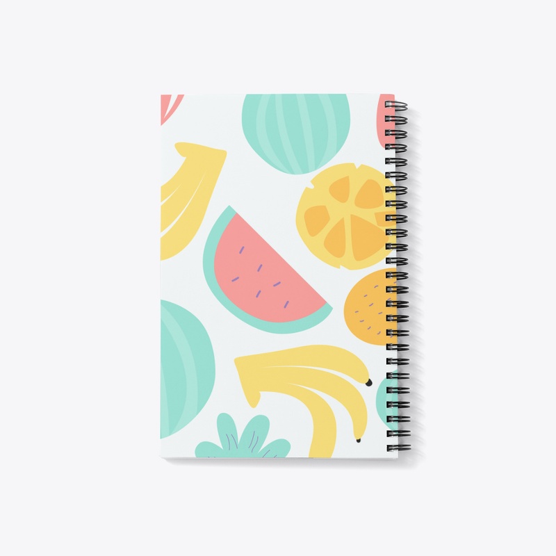 Cute Fruit Pattern Notebook