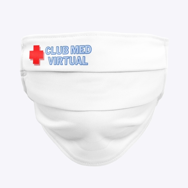 'Club Med Virtual' Face Mask