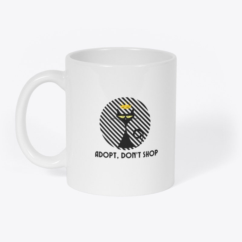 "Adopt, Don’t Shop - Vibrant Pet T-Shirt