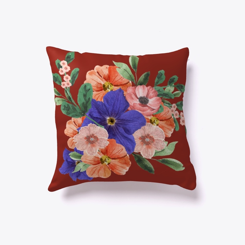 Floral watercolor design