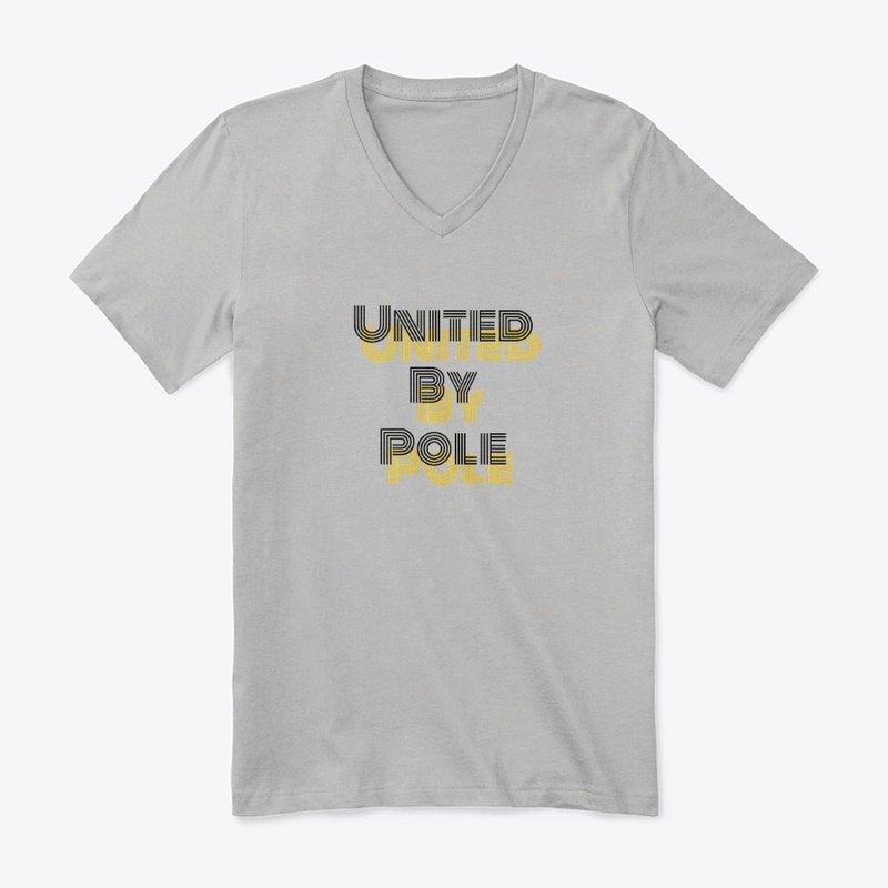United By Pole Shadow Text