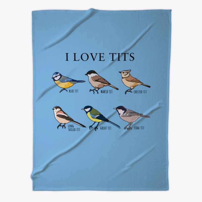 Bird watching Funny "I Love Tits" Gift