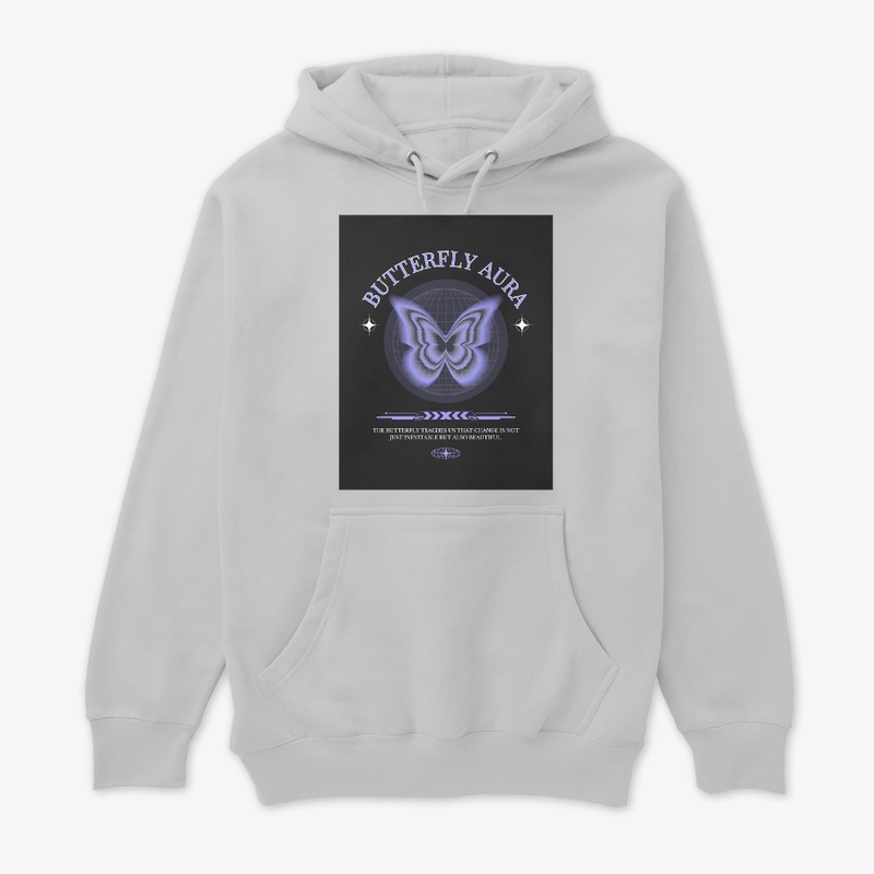 BUTTERFLY AURA t-shirt design 
