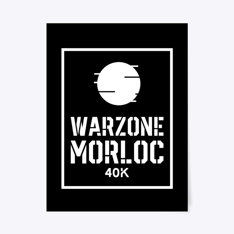 Warzone Morloc - Large White Logo