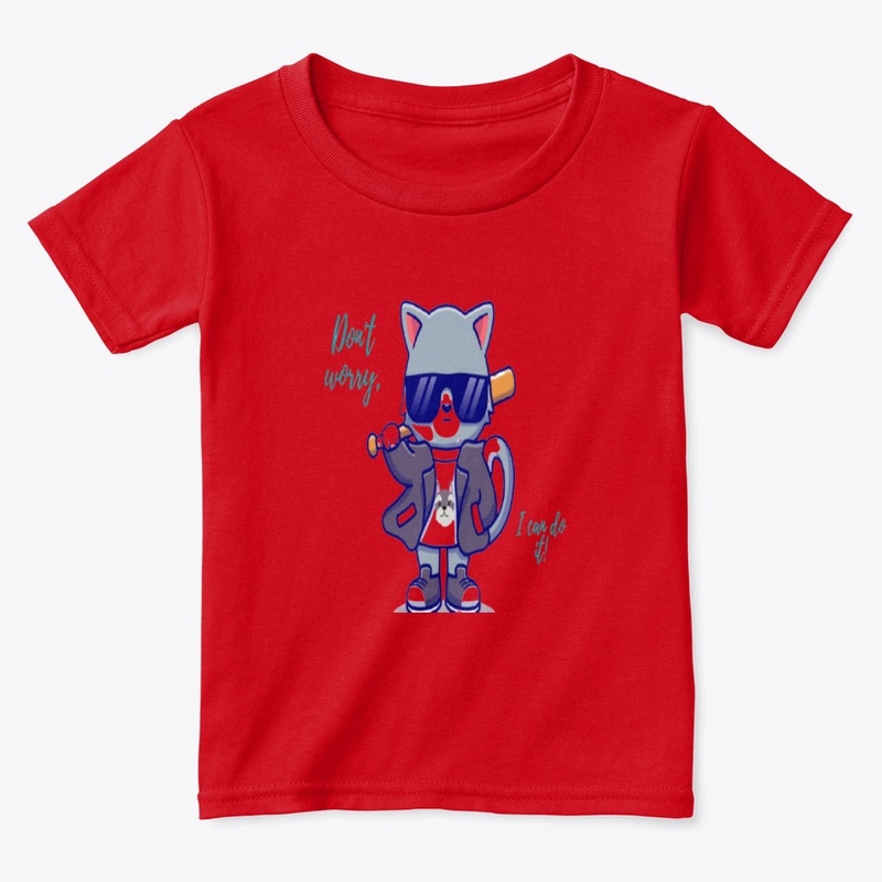Don't worry I can do it my brave cat
