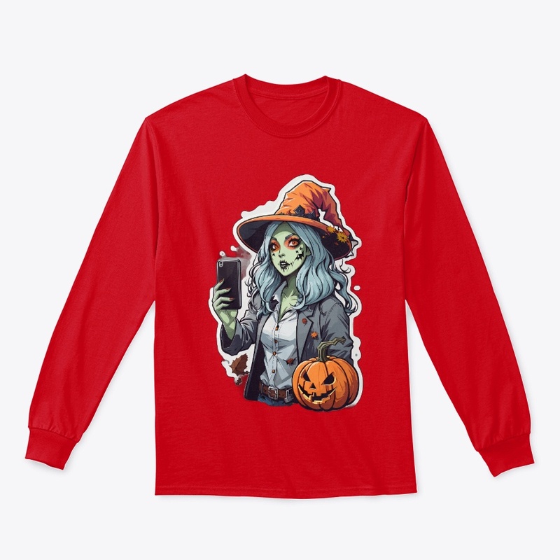 Halloween Sticker Design T-Shirt