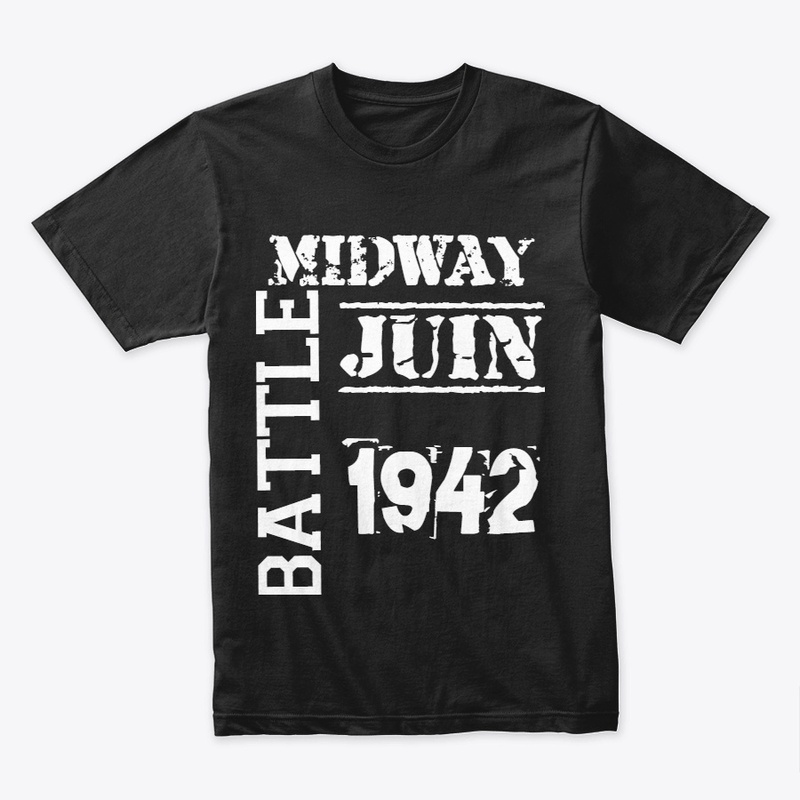 T-shert homme MIDWAY BATTLE JUIN 1942