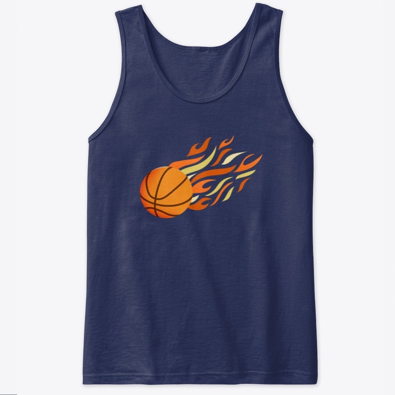 Basketball With Flame
