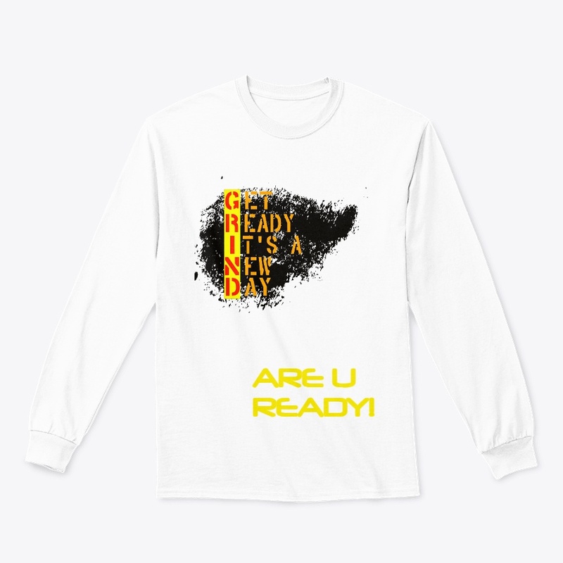 ARE U READY DESIGN PRINTED ON T SHIRT