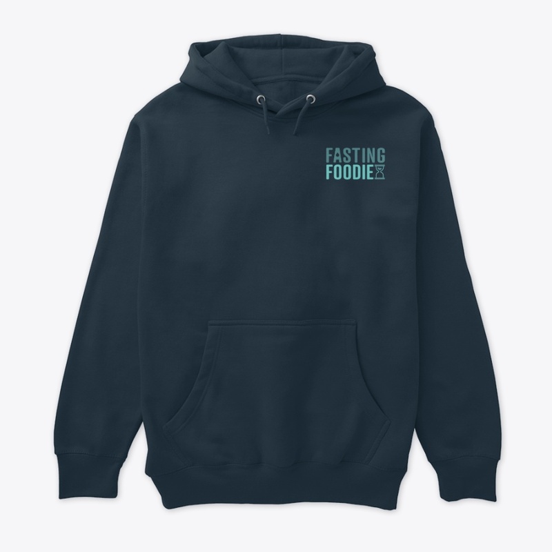 Fasting Foodie Merch - cool blues!