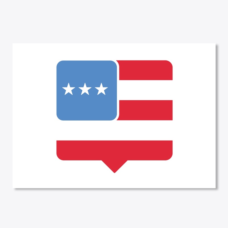 Tag The Flag Icon Sticker