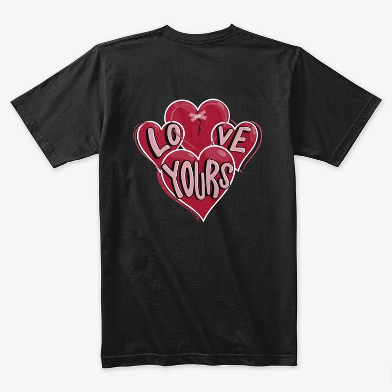 LOVE YOURS SHIRT (RED LOGO)