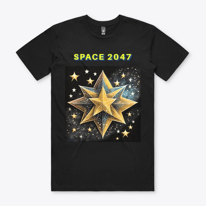 A large star design and smaller stars
