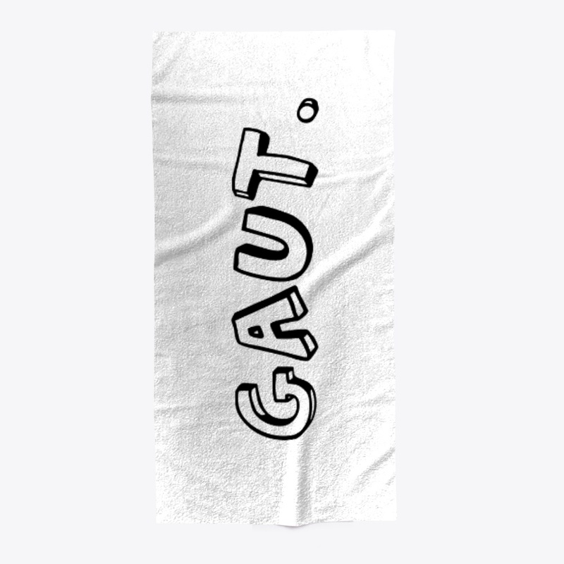 Gaut. Tee's Beach Towel
