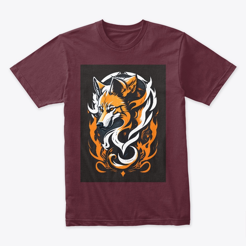 "Fox in a Spring T-Shirt" Clever