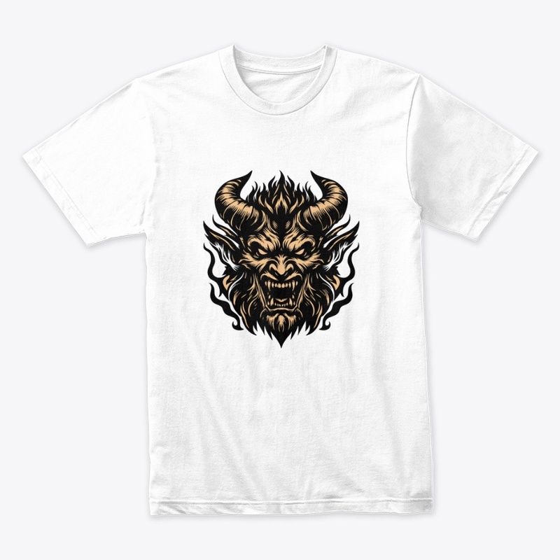 Dark and Fierce Devil Design