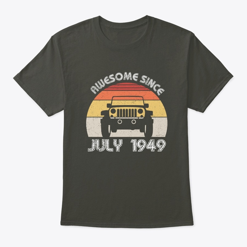 July 1949 Funny 70th Birthday T Shirt
