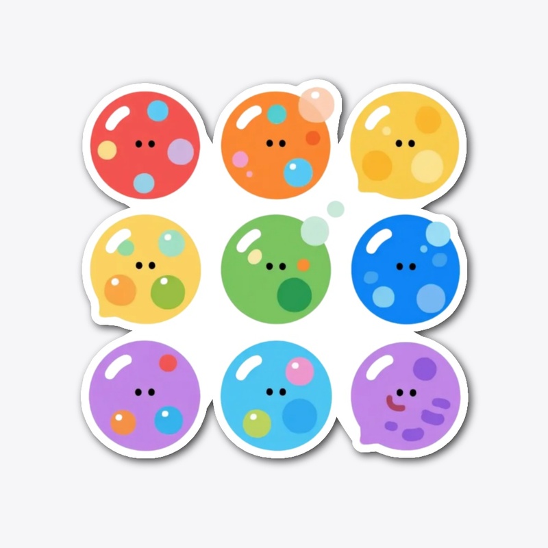 Bubble Buddies: The Pastel Posse