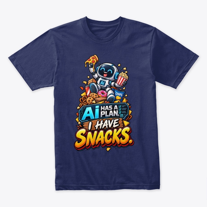 AI Has a Plan, I Have Snacks – Funny AI 