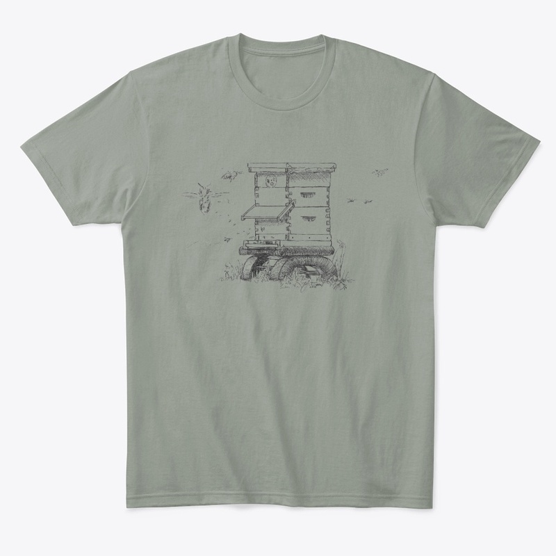 Honey Bee Hive cotton shirt