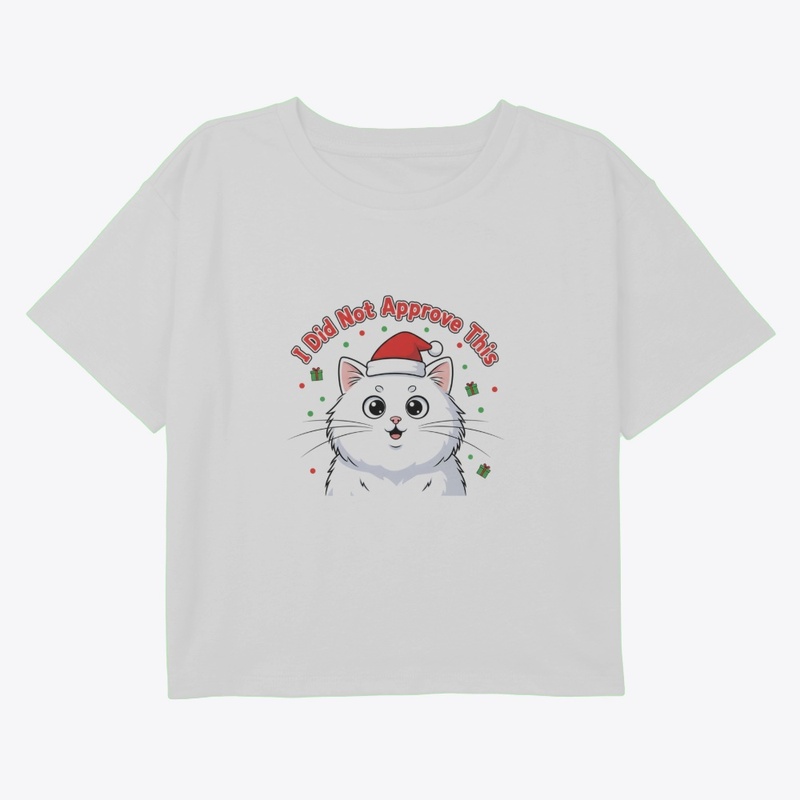 Grumpy Cat Santa Hat Christmas Shirt