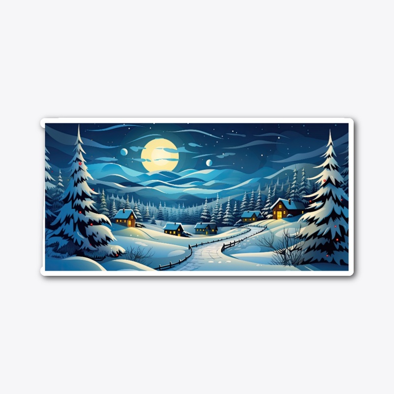 Winter Landscape , Magic Christmas 