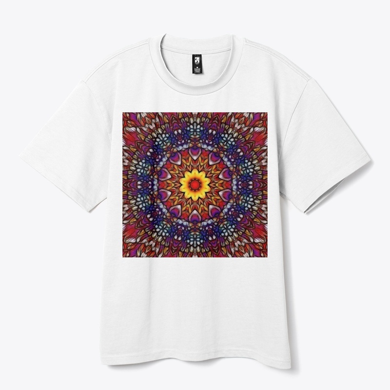 Blue Red Purple Kaleidoscope