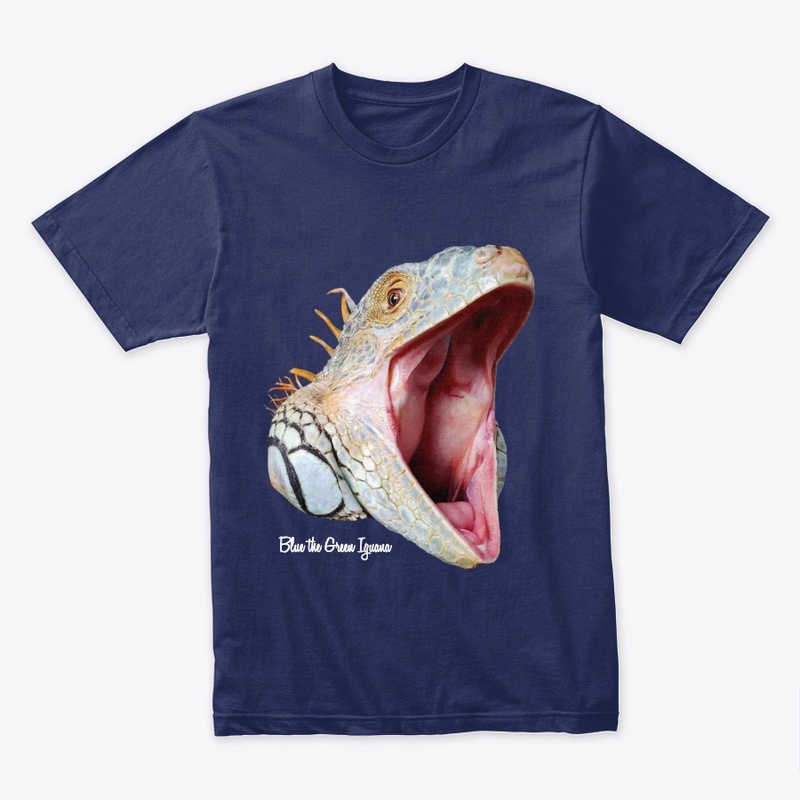 Blue the Green Iguana