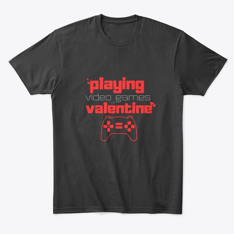 Playing video games in valentine
