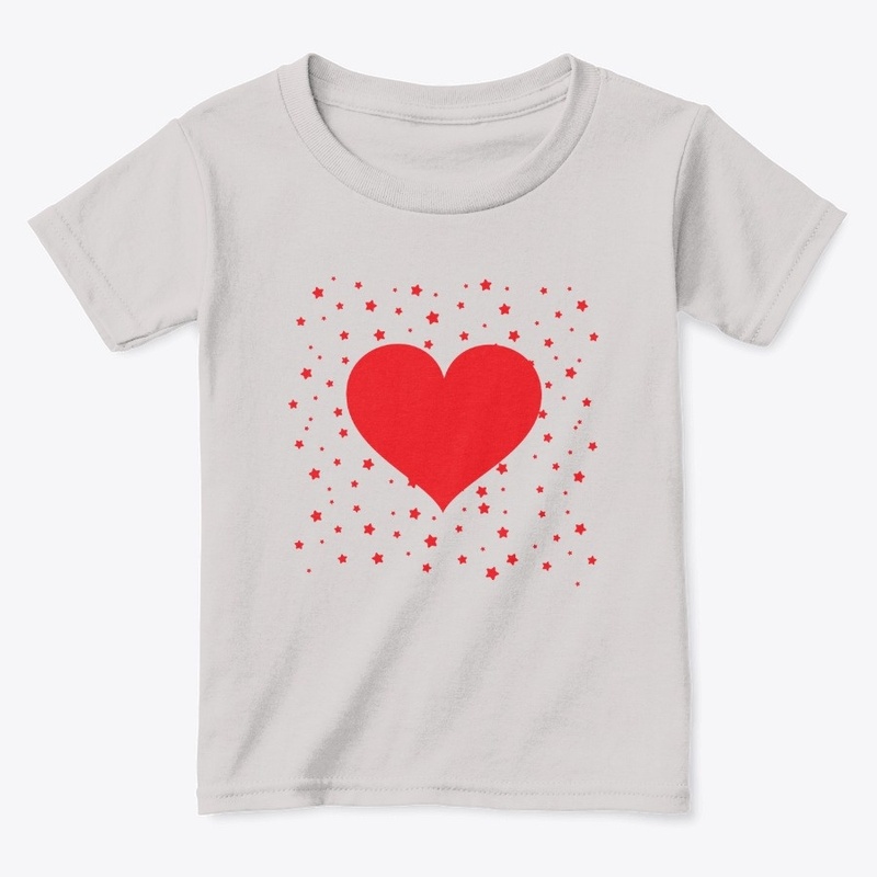 Heart with stars