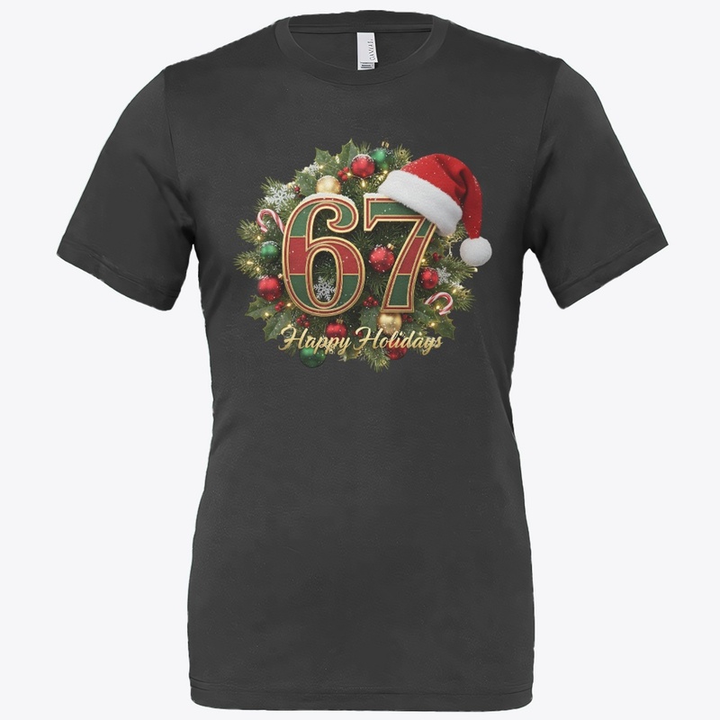 Xmas "67" Wreath - Holiday Decor Gift