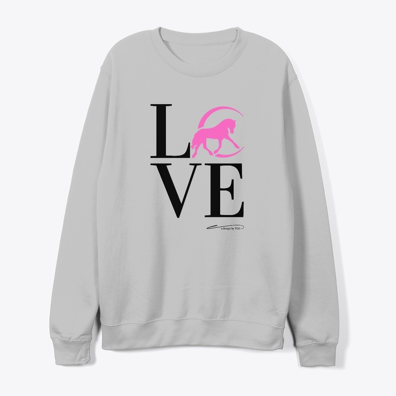 L.O.V.E. Horse Pink