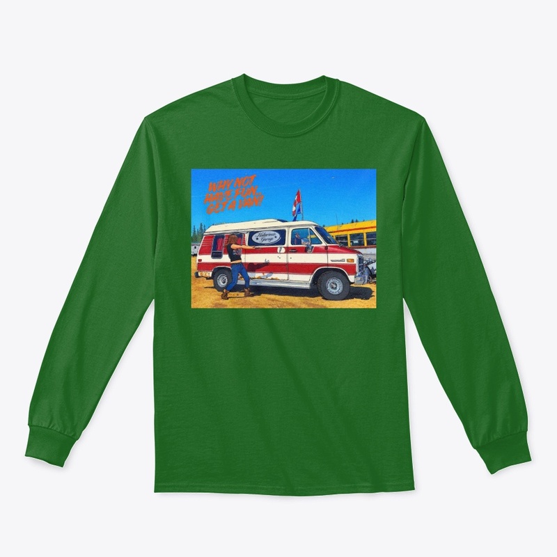 Vanlife cartoonized