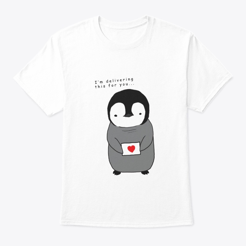 Love Letter - Cute Baby Penguin Design