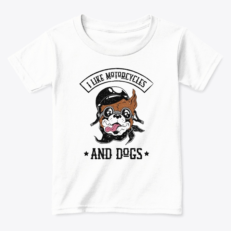 I Like Motorcycles And Dogs