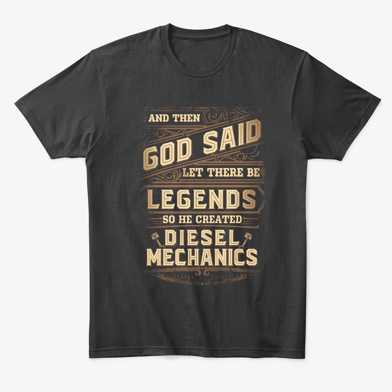 Legendary Diesel Mechanic Hoodie  