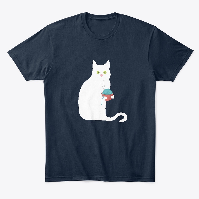 Knitting Ramen Kitty 2