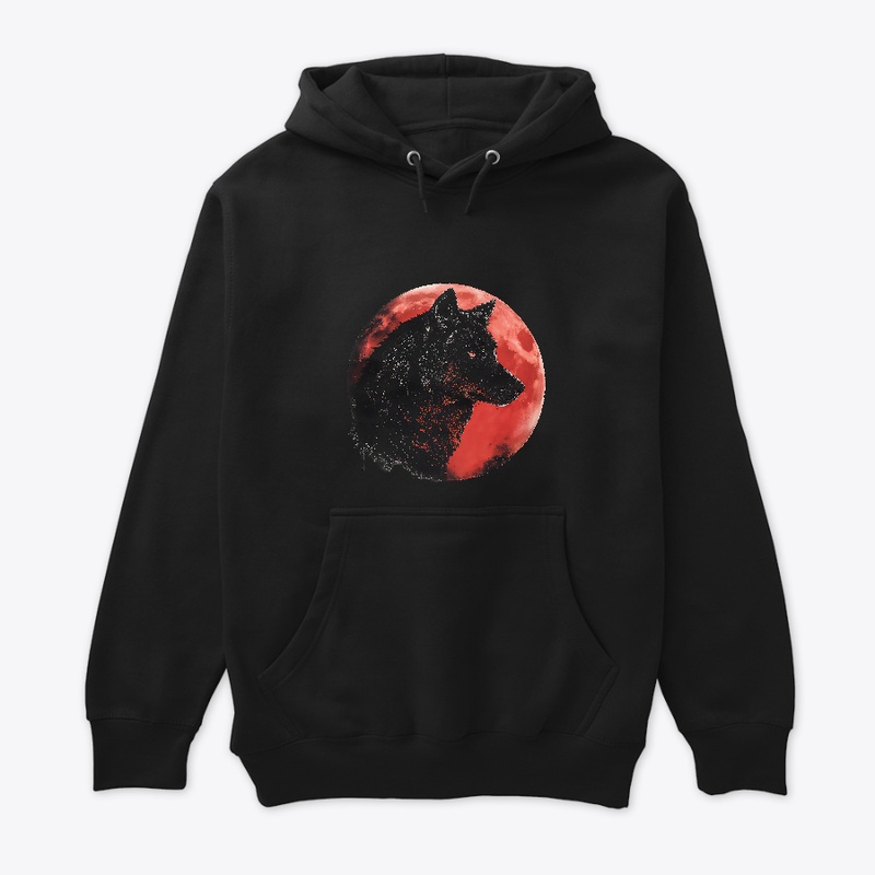 black wolf
