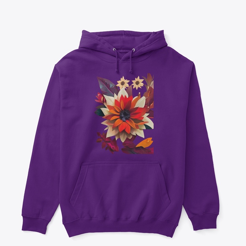 Autumn flower design