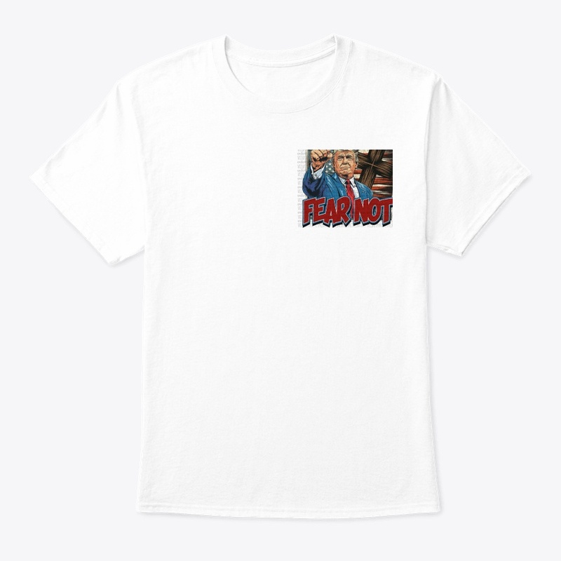 White tee's with graphics 