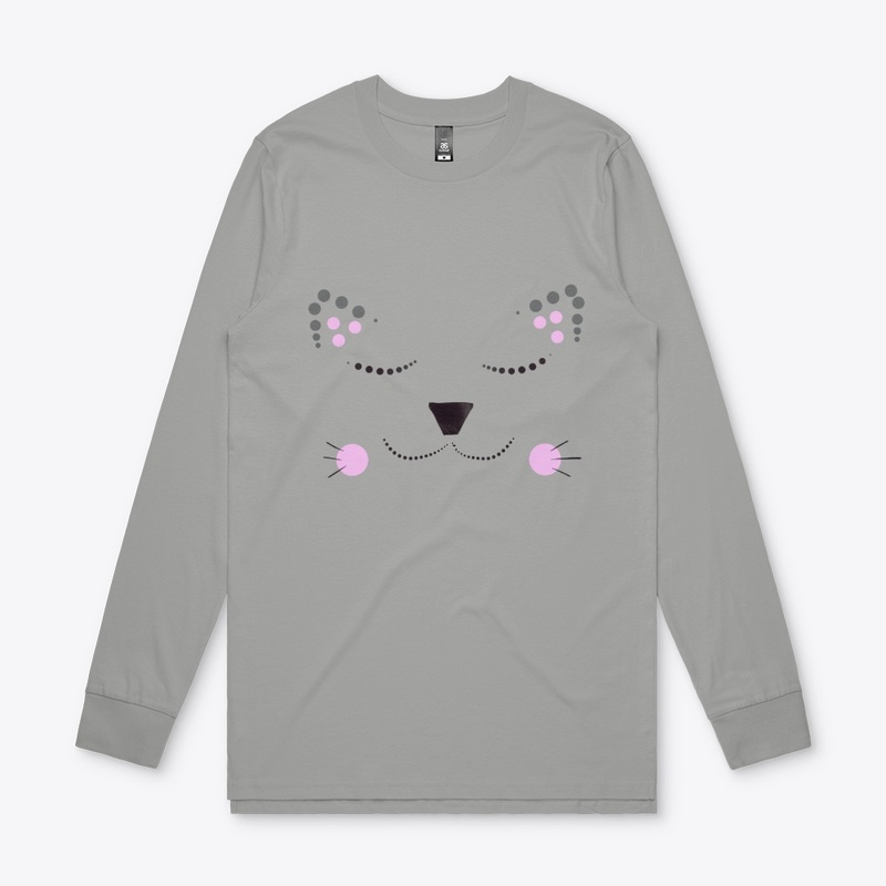 Cat Face dot art