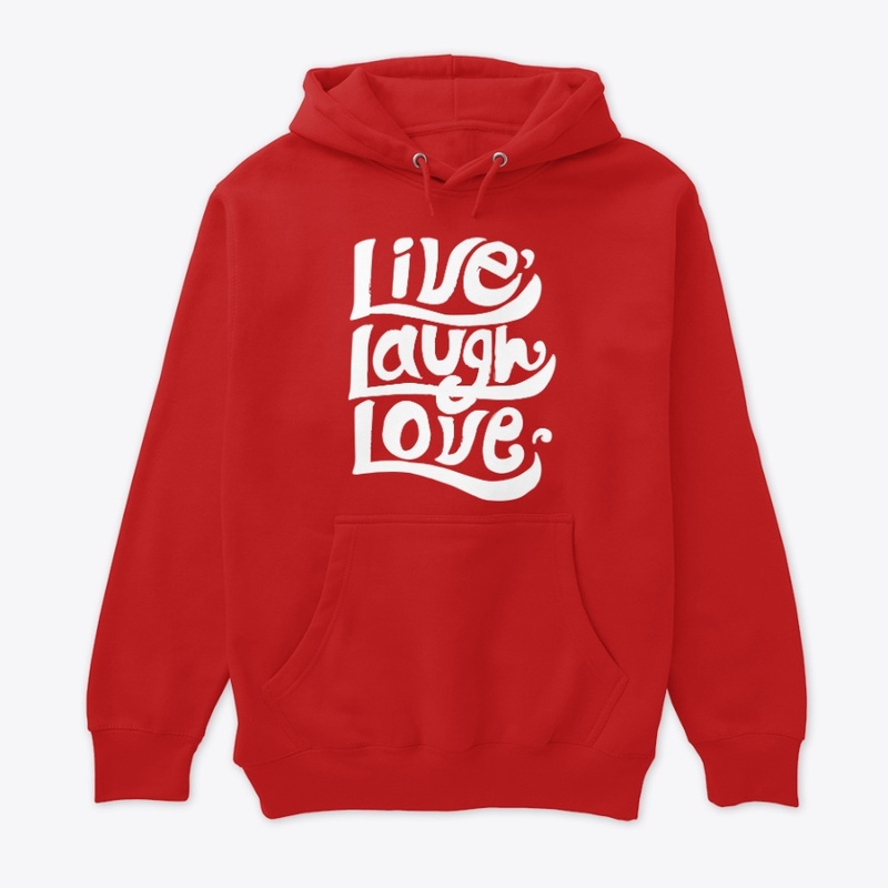 Live Laugh Love Retro Tee