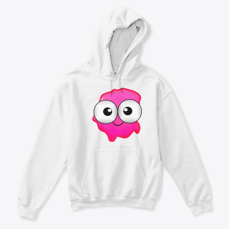 Girls Adorable Pink Gum Character. 