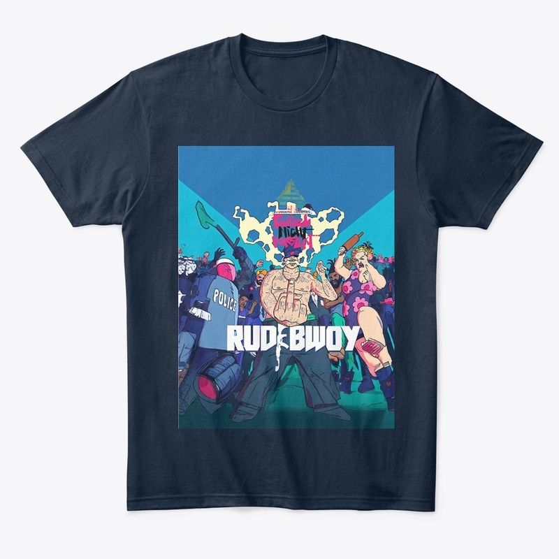RUDEBWOY T-shirt! Crafted from premium