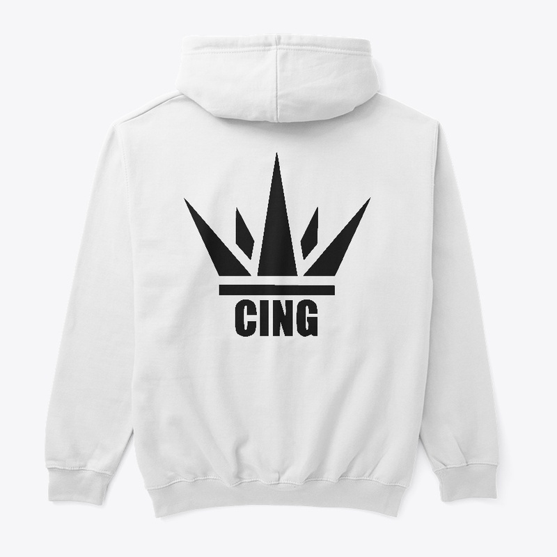 Cing Black Logo Hoodie