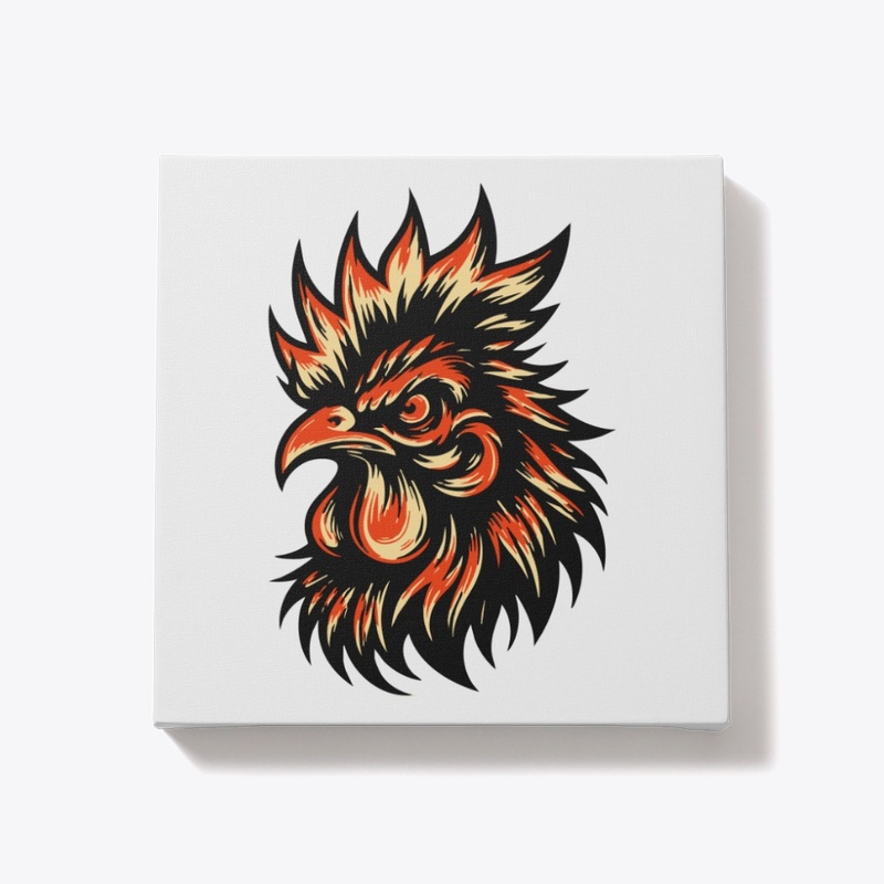 Majestic Angry Chicken Graphic 