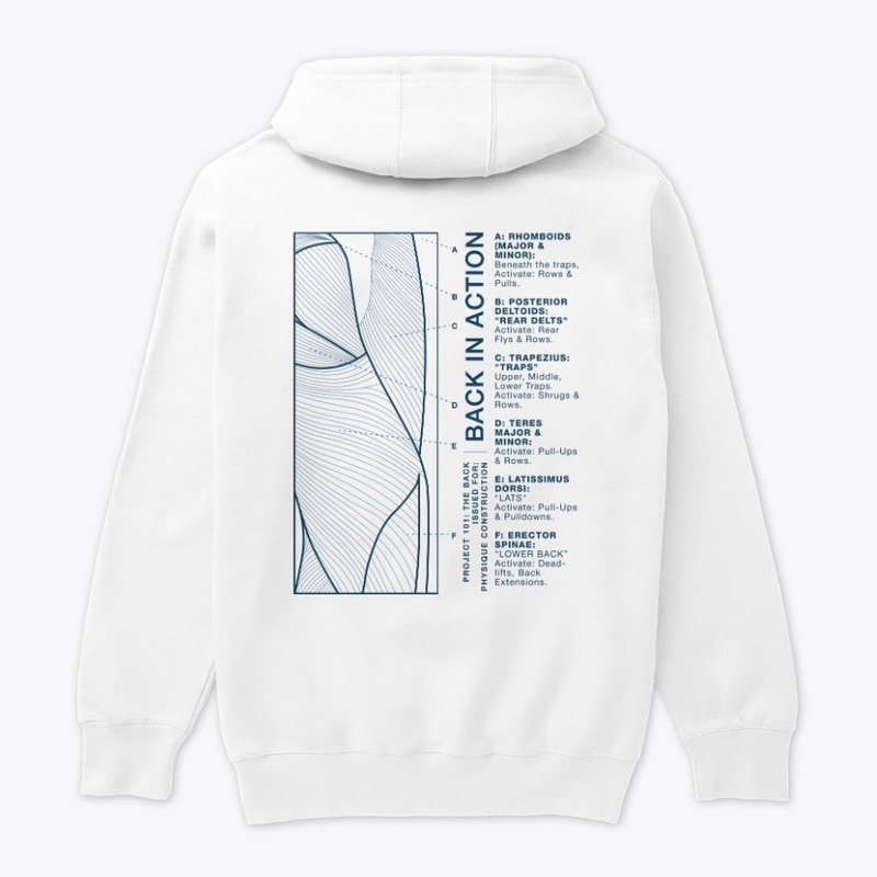 THE BACK MAJOR - AKA "LATS” - White